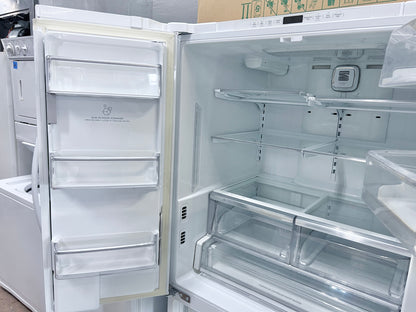 Kenmore Elite White French Door Refrigerator 30 Cu Ft  Water Ice Full Size White 795.74022.410 ,74022 36 inch  888632