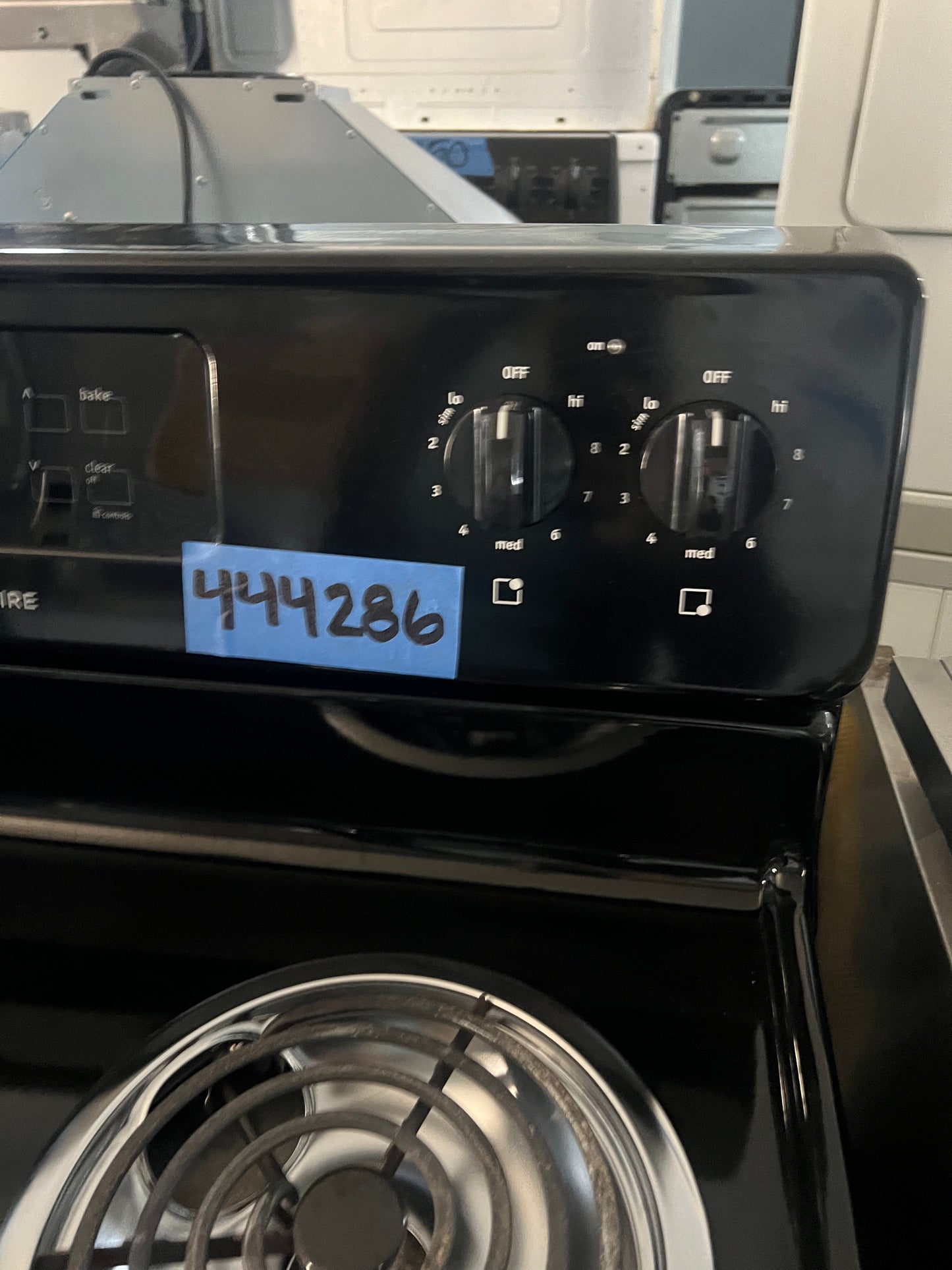 30 Frigidaire Electric Coil Burner Top Range In Black, FFEF3015LSM, 444286