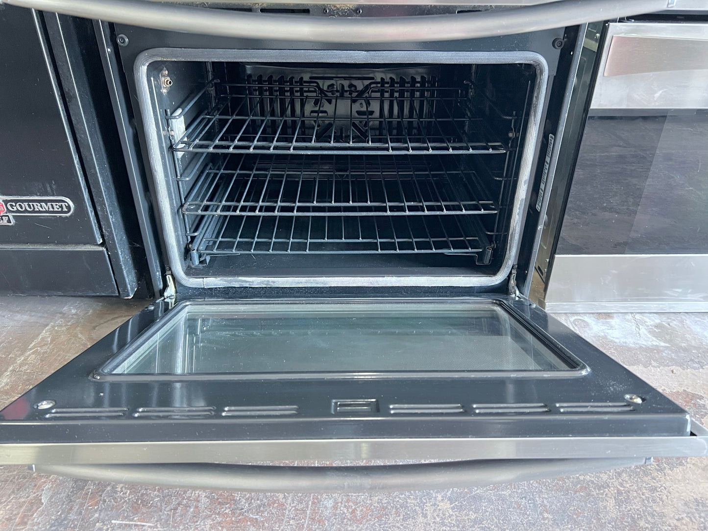 GE Profile  PT7800SH4SS  Microwave  Combination Wall Oven True European Convection, Meat Probe, Proof Mode, Warm Mode, 5.0 cu. ft. Capacity, 1.7 cu. ft. Microwave, Glass Touch Controls,  Self-Clean Steam Stainless Steel , 30 Inch 555004
