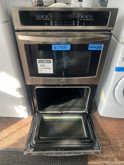 30 Kenmore Double Wall Oven In Stainless Steel With Convection Oven, Open Box, 790.49533312, 444288
