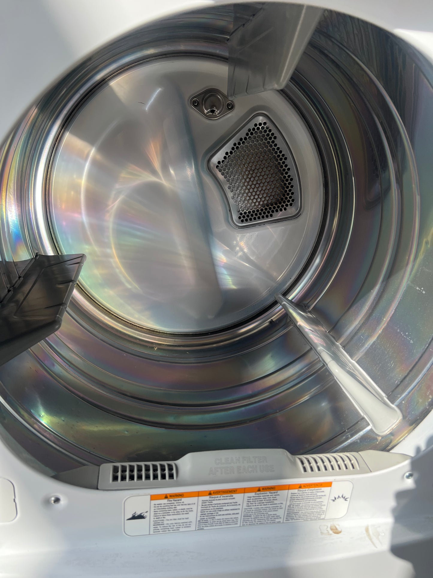 LG Side By Side Top Load Washer & Electric Dryer In White, DLEX5170W, 444290