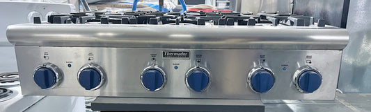 Thermador Gas Rangetop 6 Star Burner , Stainless Steel PC366BS , 36 Inch , 373800