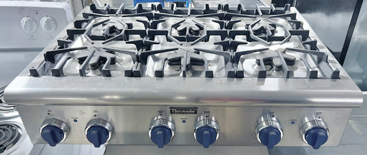 Thermador Gas Rangetop 6 Star Burner , Stainless Steel PC366BS , 36 Inch , 373800