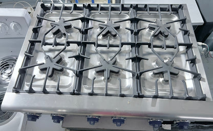 Thermador Gas Rangetop 6 Star Burner , Stainless Steel PC366BS , 36 Inch , 373800