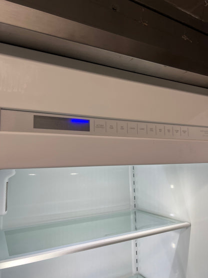 48" Viking Side By Side Built-In Refrigerator In Stainless Steel, Open Box, 444293