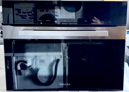 Miele H7640BM 23.5 Inch Built In Microwave Speed Oven  , Convection Bake , Convection Broil , Auto Roast , Defrost , 373806