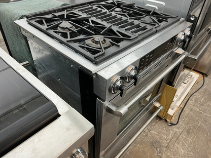 JennAir JGS8860BDP 30 Inch Pro Style Slide In Gas Range 4 Sealed Burners, 16,000 BTU Power Burner, 4.5 cu. ft. MultiMode Convection Oven , Warming Drawer, 888156