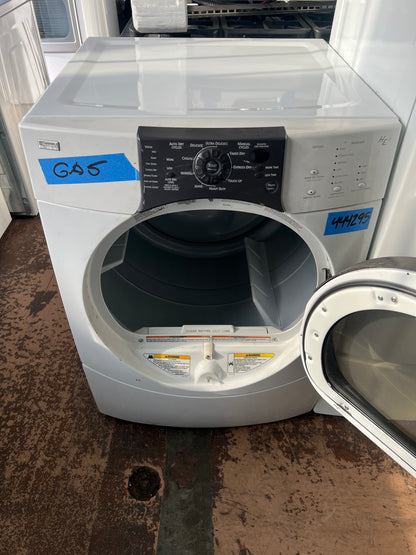 Kenmore Elite Gas Dryer In White, 110.94832201, 444295