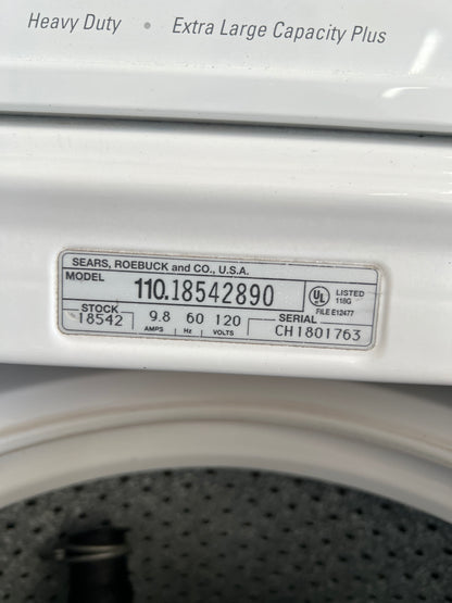 Kenmore Top Load Washer In White, 110.18542890, 444296
