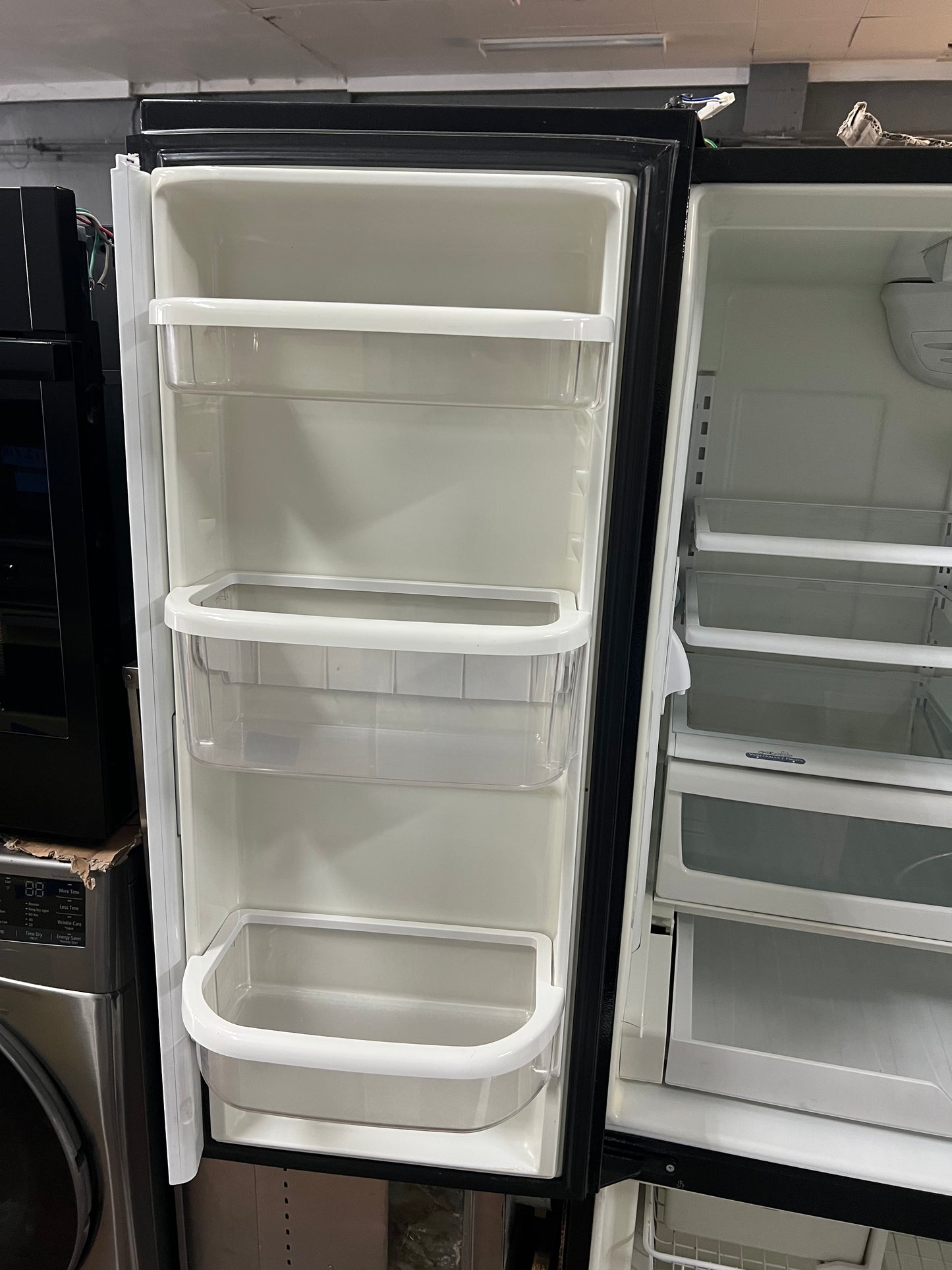 36 Kenmore French Door Refrigerator In black With Water Dispenser, 596.75529400, 444302