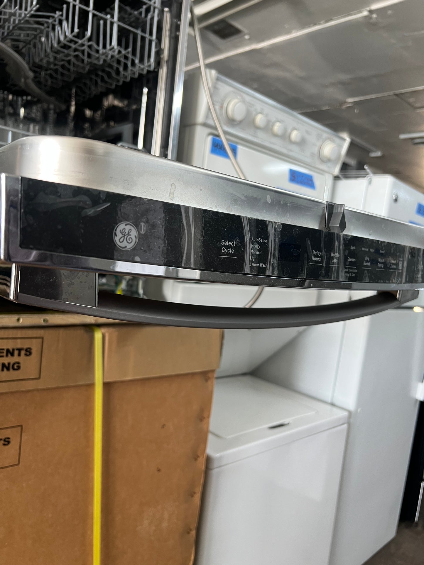 24 Inch GE Dishwasher In Stainless Steel, New Open Box, GDT645SYN8FS, 444306