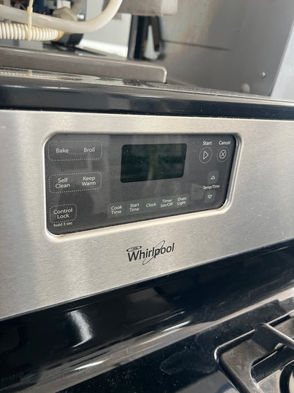 30 Inch Whirlpool Gas Range In Stainless Steel, WFG510S0AS0, 444307