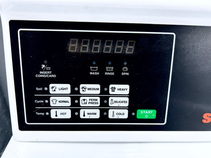 Speed Queen SWNNX2HP115TW02 Commercial Coin Operated Washer Top Load , Coin Drop , White , 373811