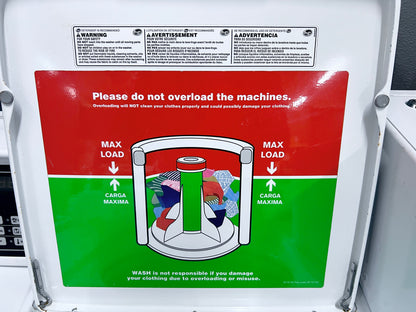 Speed Queen SWNNX2HP115TW02 Commercial Coin Operated Washer Top Load , Coin Drop , White , 373811