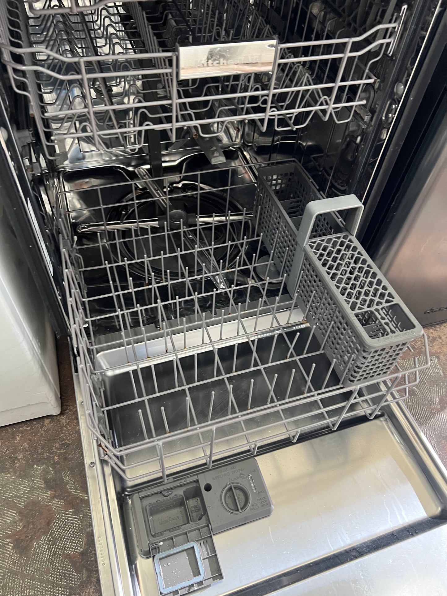 24 Inch KitchenAid Top Control Dishwasher In Stainless Steel, KDTE204DSS0, 444309