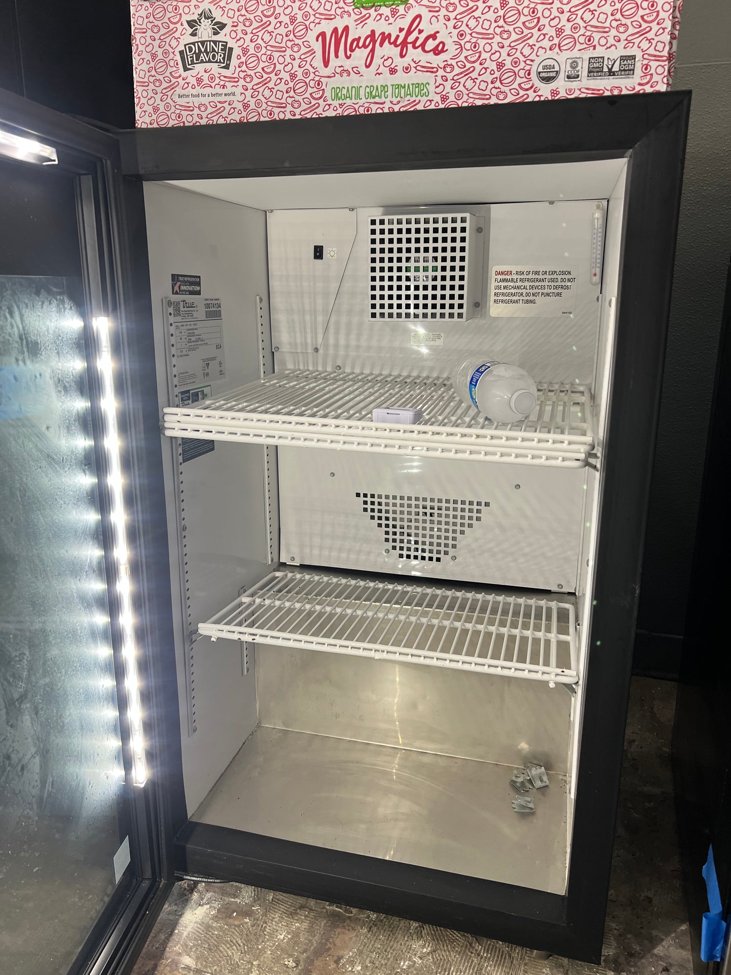 24 Inch True Countertop Freezer, Glass Door, GDM-07F-HC~TSL01, 444310