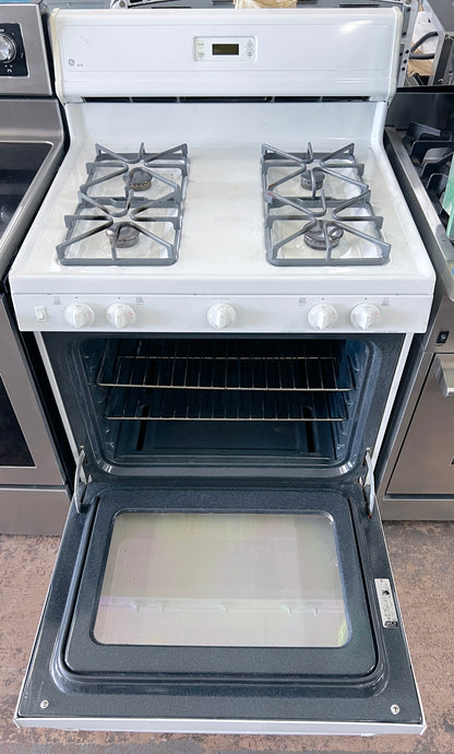 GE XL44 Gas Range , 4 Burner , Oven , White , 30 Inch  373812