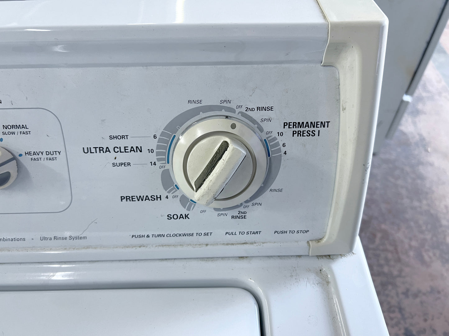 Kenmore Washer Top Load , Agitator with strong transmission , white , 110.24832200 , 373814