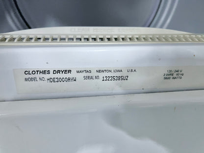 Maytag Neptune Electric 240V Front Load Dryer , White , 373815