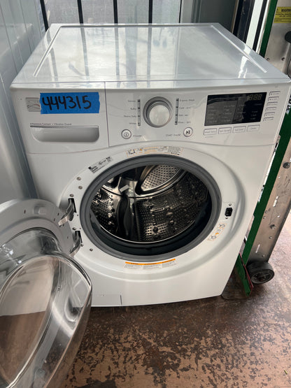 LG Front load Washer & Electric Dryer Set In White, DLE3733W, 796.41162410, 444315