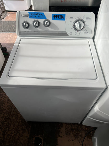 Whirlpool Top Load Washer In White, WTW5500SQ0, 444316