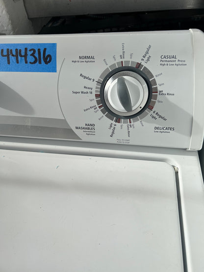 Whirlpool Top Load Washer In White, WTW5500SQ0, 444316