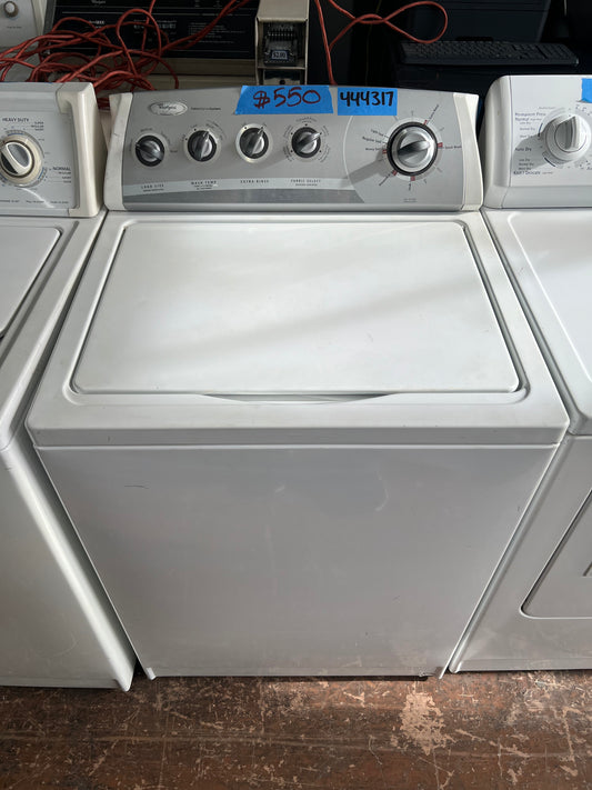 Whirlpool Top Load Washer In White Used In Good Condition, 444317