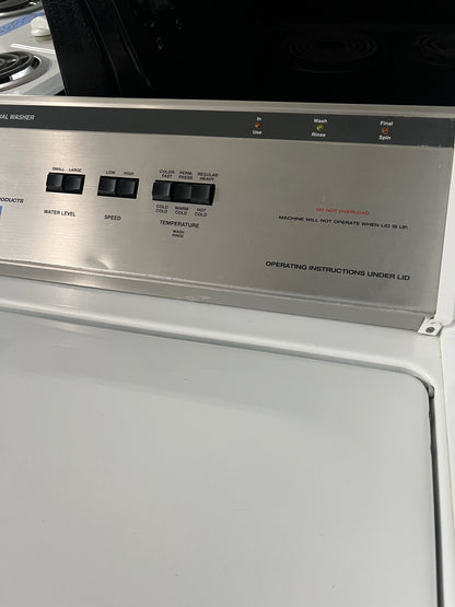 Whirlpool Commercial Top Load Washer In White With Coin Box In White, CAM2762KQ0, 444322