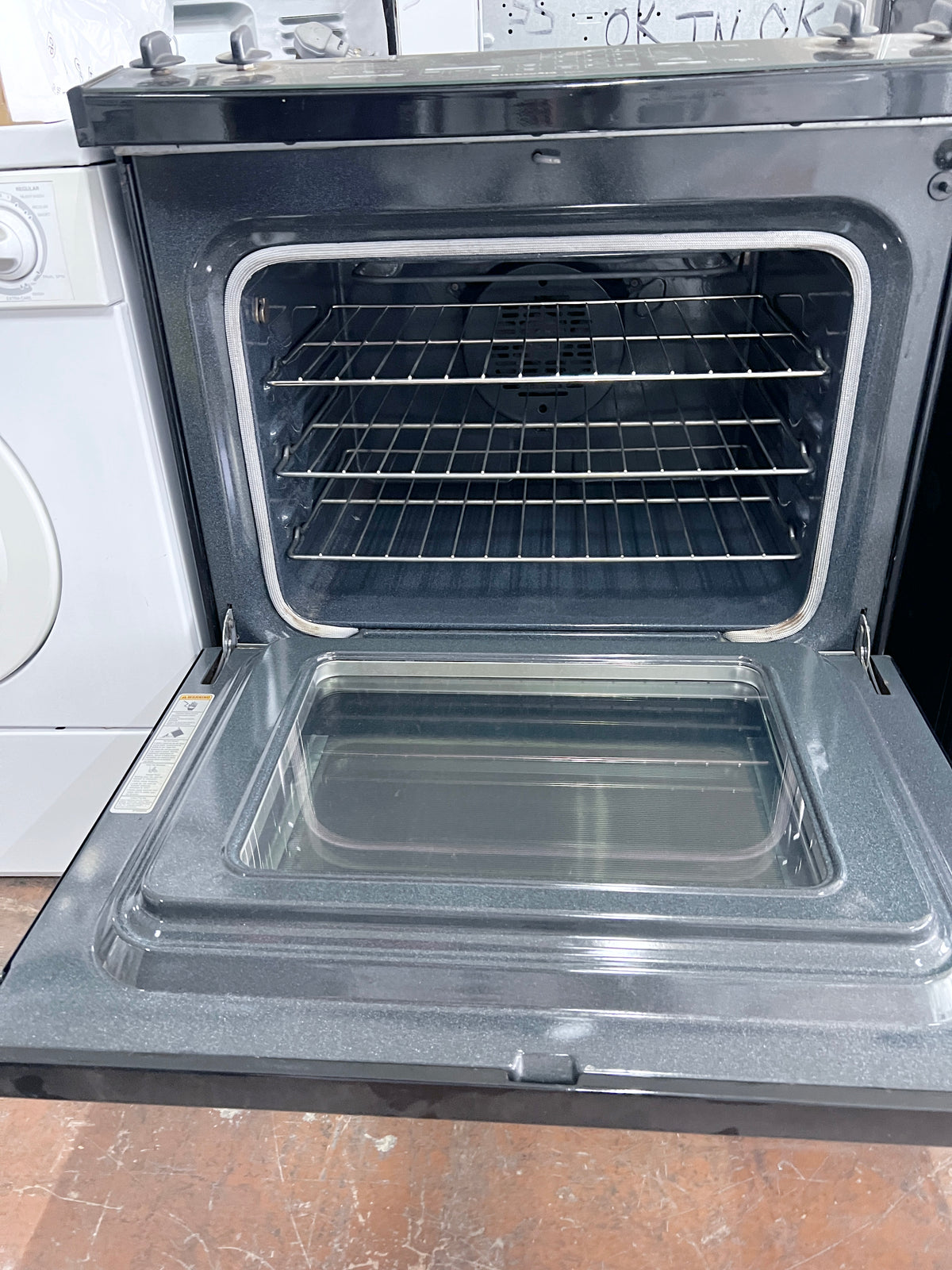 KitchenAid KESC307HBS Slide Electric Glasstop Range Convection Oven , Stainless Steel 30 Inch 444359