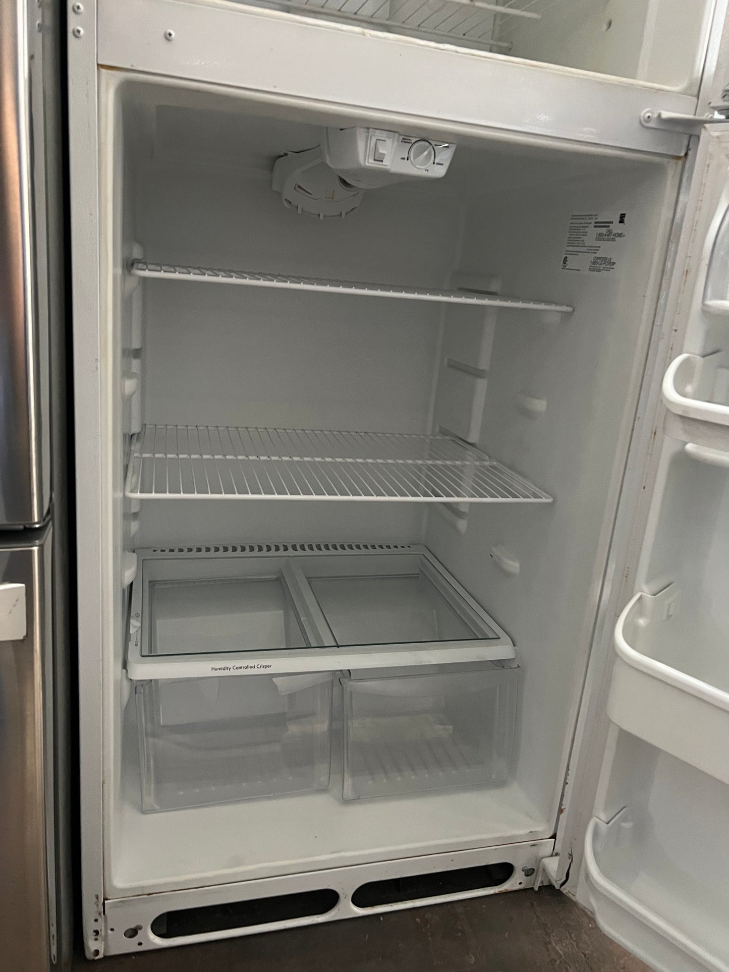 Kenmore 30 Top Freezer Refrigerator In White, 253.6041261E, 444325