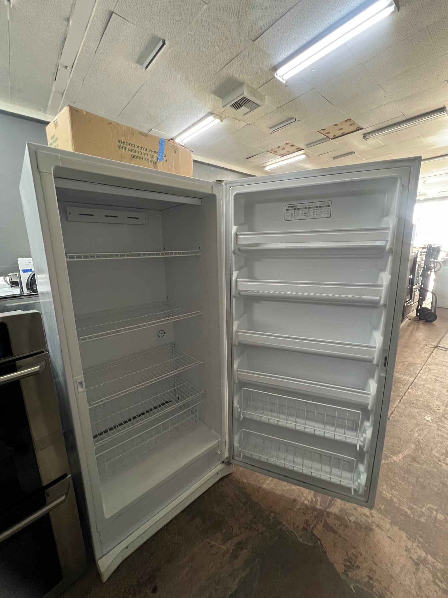 Kenmore Single Door Upright Freezer In White, 253.9280212, 444326