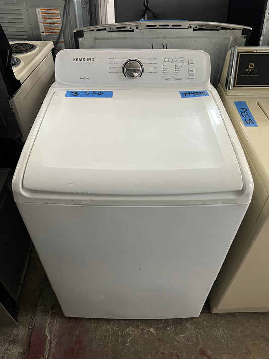 Samsung Top Load Washer In White, WA40J3000AW/A2, 444328