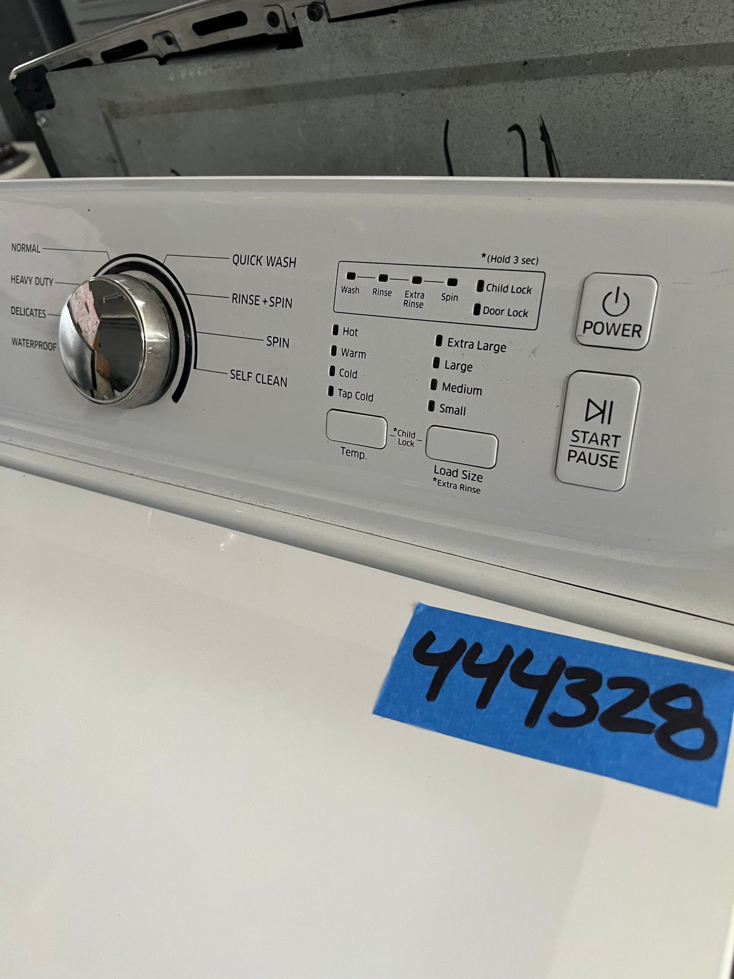 Samsung Top Load Washer In White, WA40J3000AW/A2, 444328