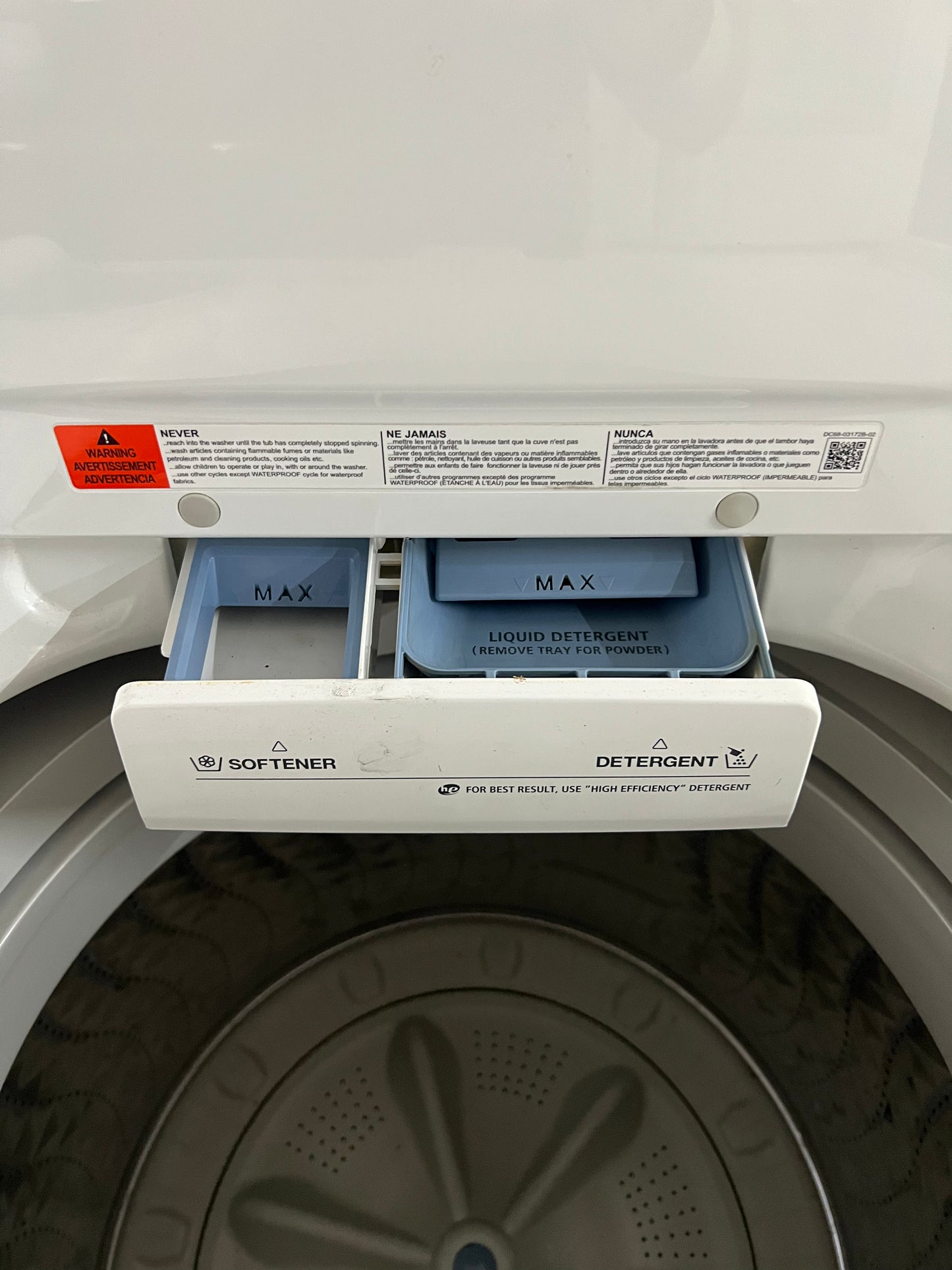 Samsung Top Load Washer In White, WA40J3000AW/A2, 444328