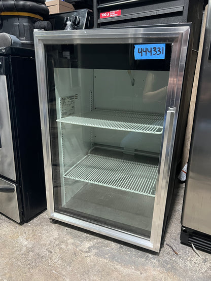 True 24 Inch Glass Door Countertop Refrigerator, GDM-07, 444331