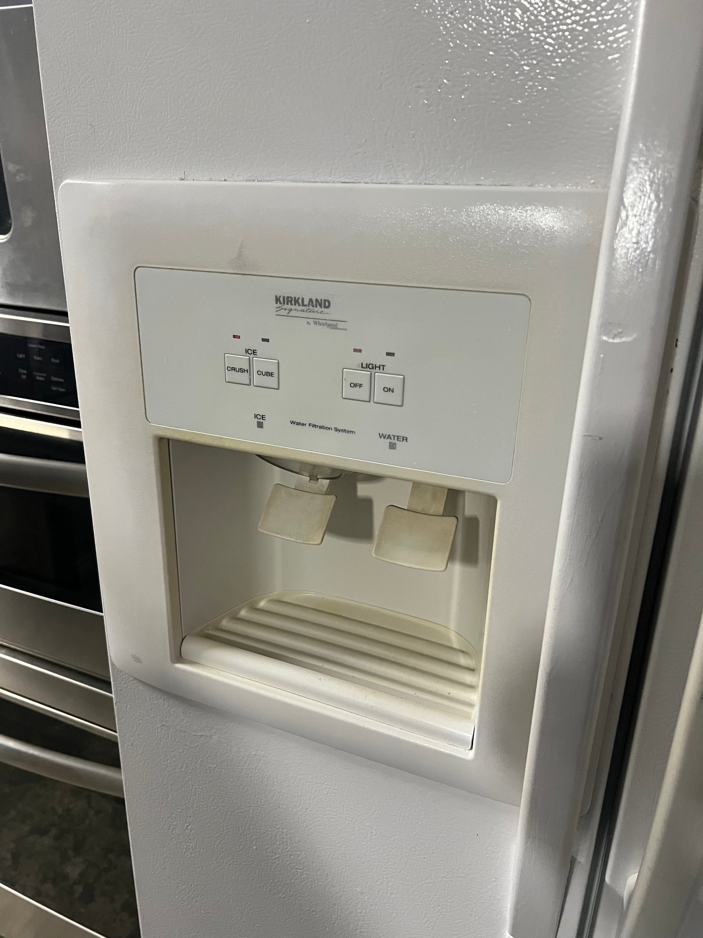 Whirlpool 36 Side By Side Full Depth Refrigerator In Off White With Ice Maker, SS25AEXHW01, 444332