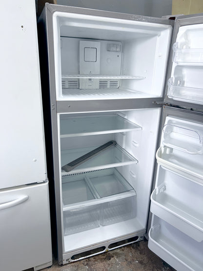 Frigidaire Gallery 30 Inch Top Freezer Stainless Steel Refrigerator 18 CU Ft , 373829
