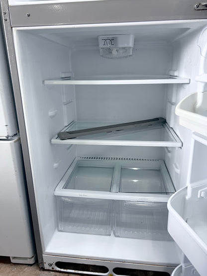 Frigidaire Gallery 30 Inch Top Freezer Stainless Steel Refrigerator 18 CU Ft , 373829