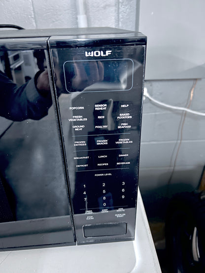 Wolf  MW24 2.0 cu. ft. Countertop Microwave Oven , 1200 Cooking Watts, 11 Power Levels, Sensor Cooking, Warming Feature , Interactive Display , 24 Inch 373832