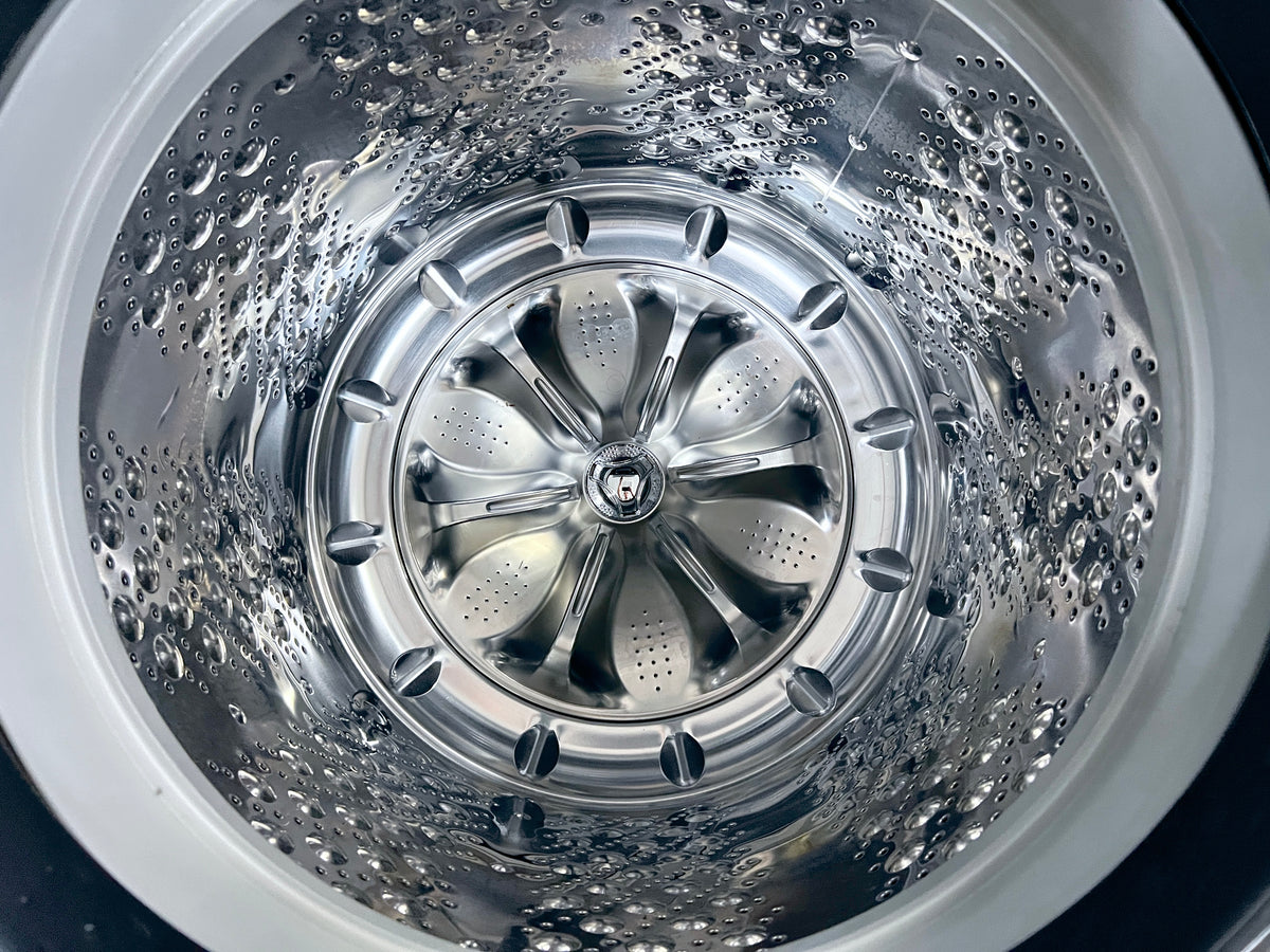 LG Washer Top Load 5.5 CU Ft Turbo Wash 3D , Asthma & Allergy Friendly AAFA , Extra Water Option for Bulky Items ,