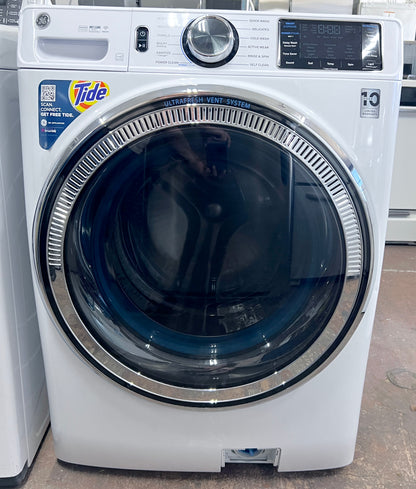 GE GFW650SSNWW 28 Inch Front Load Smart Washer 4.8 Cu. Ft., OdorBlock, Microban, SmartDispense, PowerSteam, 12 Cycles, 9 Options, Sanitize + Allergen, UltraFresh, ADA, ENERGY STAR, 373836