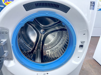 GE GFW650SSNWW 28 Inch Front Load Smart Washer 4.8 Cu. Ft., OdorBlock, Microban, SmartDispense, PowerSteam, 12 Cycles, 9 Options, Sanitize + Allergen, UltraFresh, ADA, ENERGY STAR, 373836