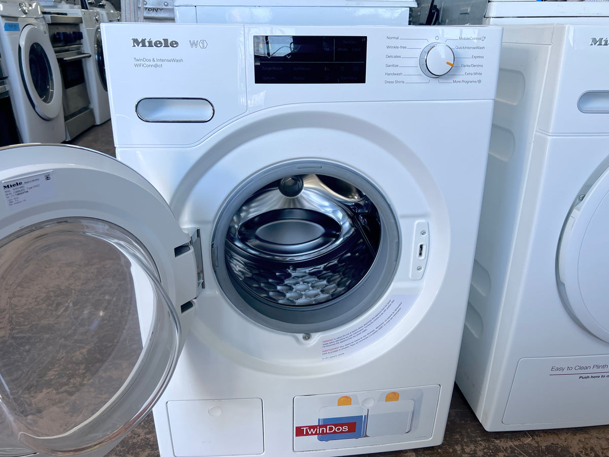 Miele 24 Inch Front Load Washer 2.26 Cu Ft , 25 Wash Cycles , Child Lock , Sanitize , Wrinkle Free , Energy Star Certified , 373846