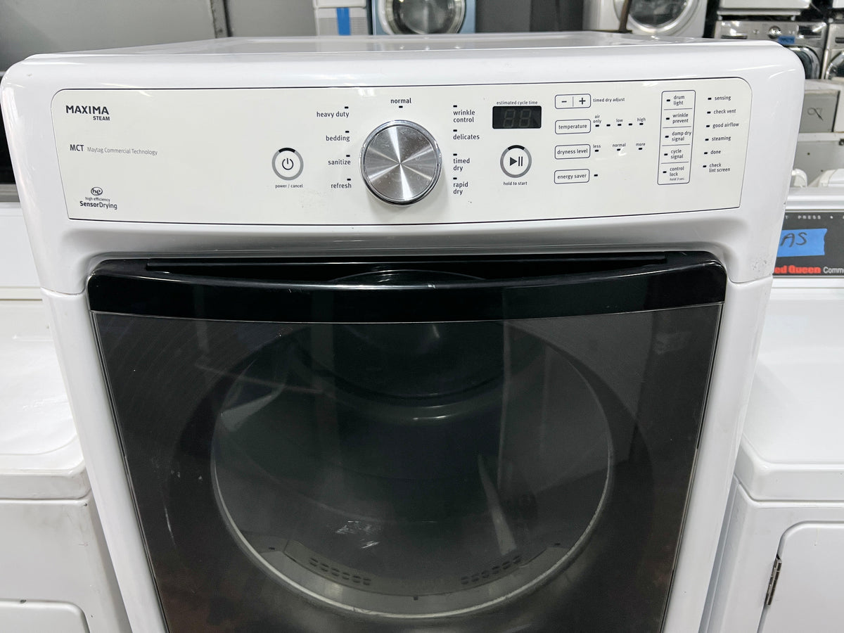 Maytag Front Load Gas Dryer with Pedestal , White, MGD5100DW ,  373848