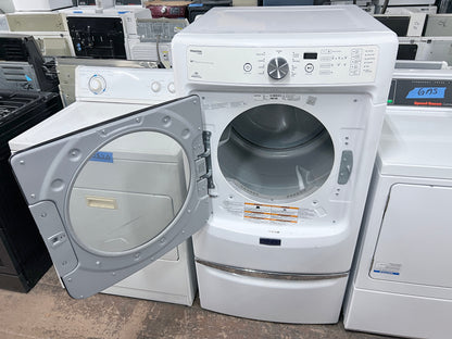 Maytag Front Load Gas Dryer with Pedestal , White, MGD5100DW ,  373848