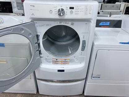 Maytag Front Load Gas Dryer with Pedestal , White, MGD5100DW ,  373848
