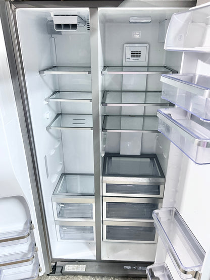 36 inch Kitchenaid Counter Depth KRSC503ESS Side By Side Refrigerator ,Stainless Steel , 373810
