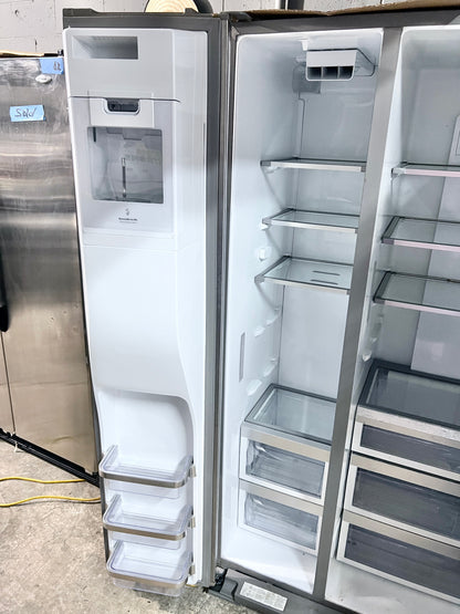 36 inch Kitchenaid Counter Depth KRSC503ESS Side By Side Refrigerator ,Stainless Steel , 373810