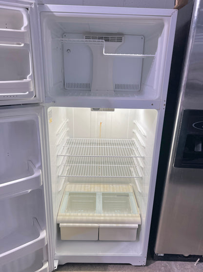 28 Inch GE Top Freezer White Refrigerator GTS18CCSARWW , 373851