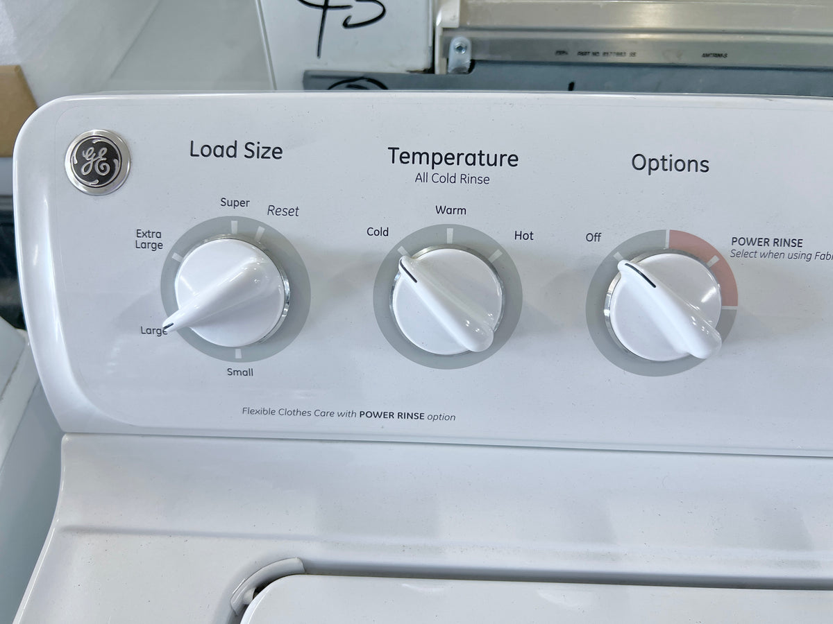 27 Inch GE Top Load Washer Machine , Strong Agitator , White , GTWP1800D0WW , 373854